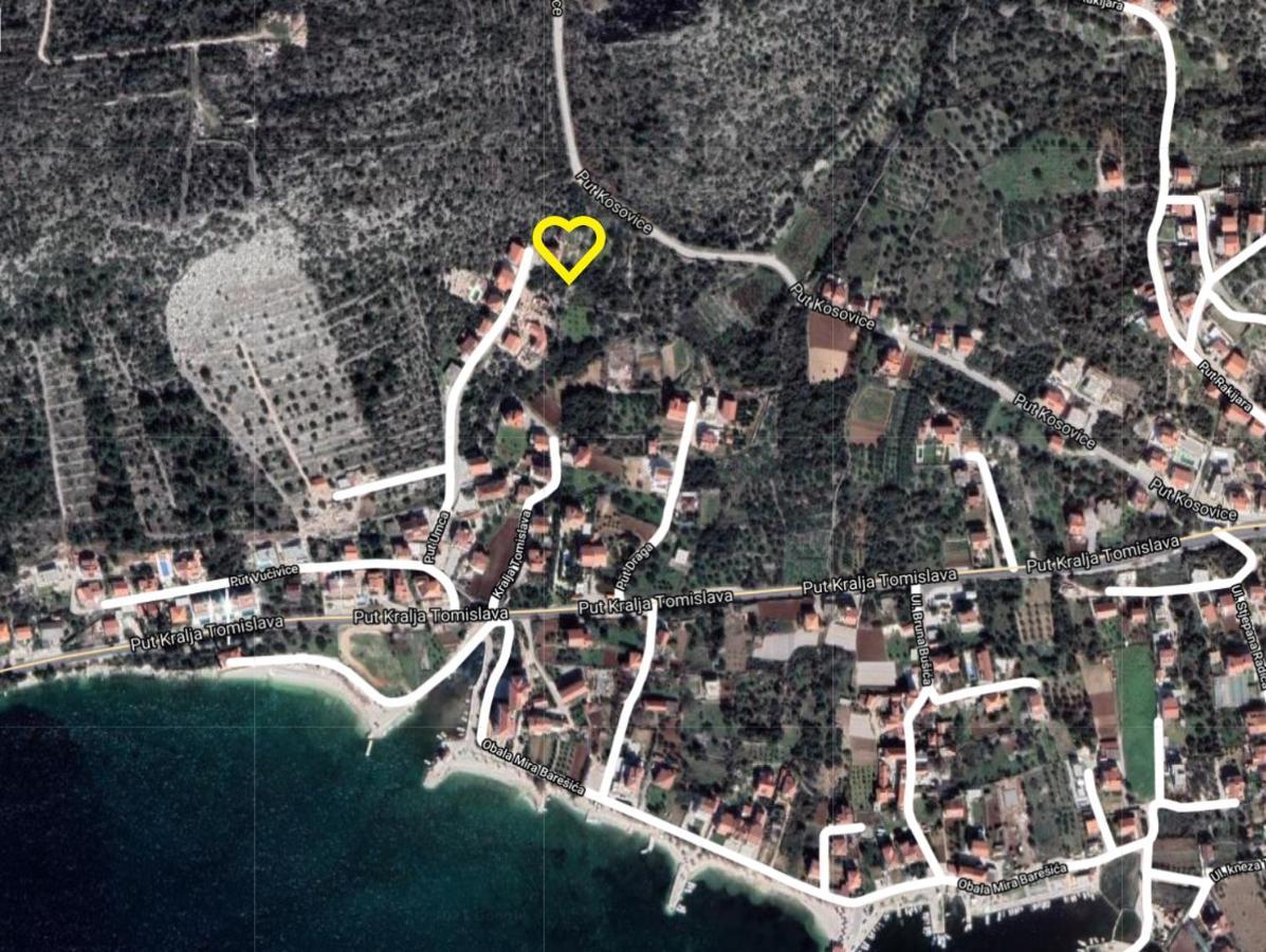 Apartmani Barada Seget Vranjica Bagian luar foto